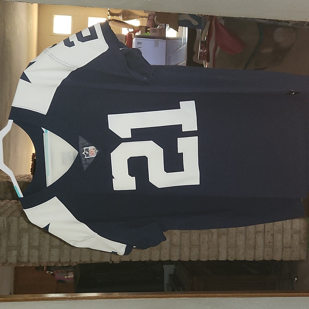Zeke game worn jersey